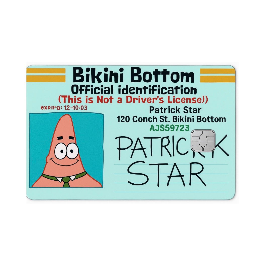 Bikini Bottom Card Skin