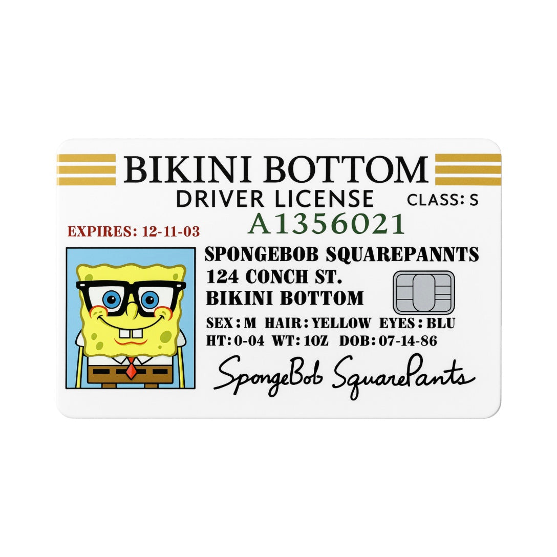 Bikini Bottom Card Skin